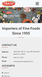 Mobile Screenshot of macarfoods.com
